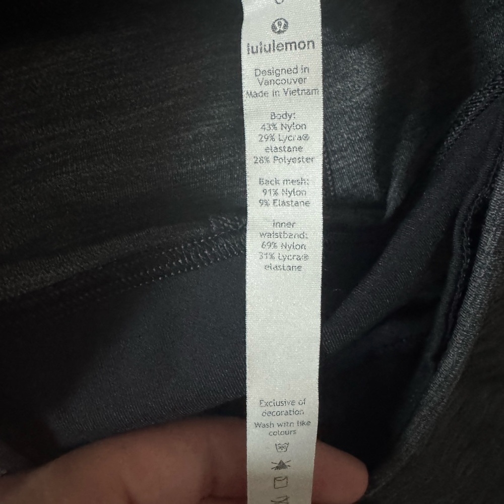 lululemon athletica Charcoal Cropped Pants